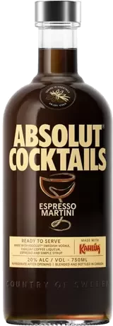 Absolut Cocktails Espresso Martini