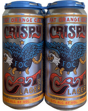 Fat Orange Cat Crispy Cat Lager