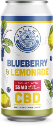 CT Valley Blueberry & Lemonade Infused With 55Mg CBD 4 Pack