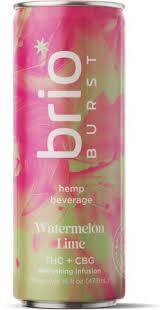 Brio Watermelon Lime 10mg Thc Cbg