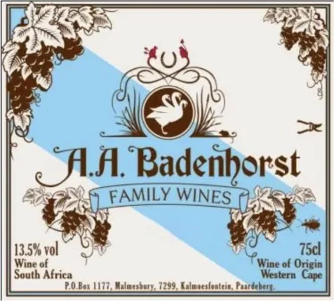 A.A. Badenhorst Kalmoesfontein Family White Blend 22