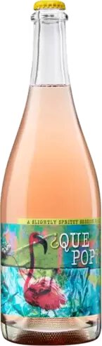 Que Pop Slightly Spritzy Session Rose Sonoma Coast