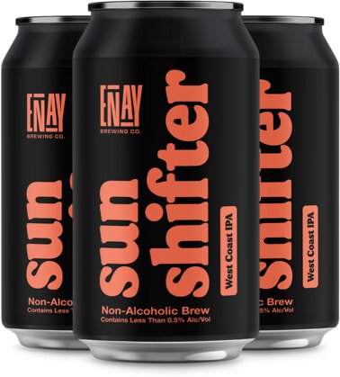 Enay Brewing Sun Shifter Non-Alcoholic West Coast IPA