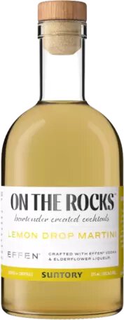 On The Rocks Lemon Drop Martini