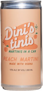 Dini's Tinis Peach Martini