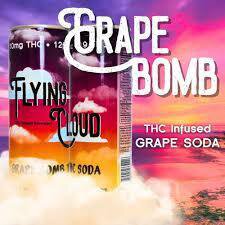 Flying Cloud Grape Bomb Thc Soda