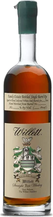 Willett 8 Year Old Single Barrel #987 Straight Rye Whiskey 55.5% ABV 750mL