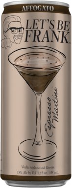 Let's Be Frank Affogato Espresso Martini