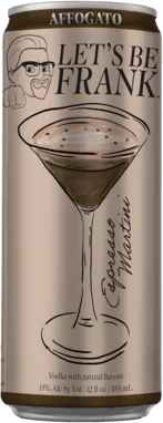 Let's Be Frank Affogato Espresso Martini