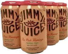 Jimmy Juice The Pink Flamingo Tropical Fizzy Cocktail