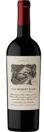 Old Winery Road Cabernet Sauvignon Napa Valley Sonoma County