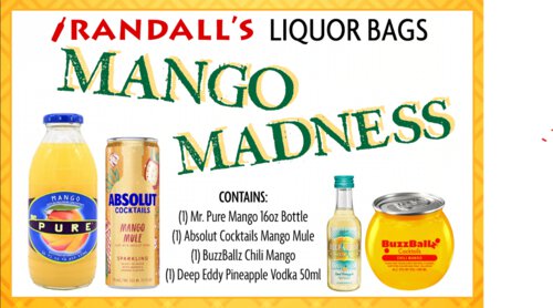 Liquor Bag - Mango Madness