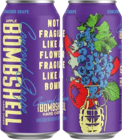 Bombshell Concord Grape Cider