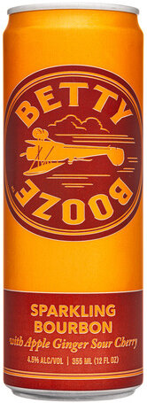 Betty Booze Sparkling Bourbon With Apple Ginger Sour Cherry