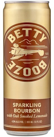 Betty Booze Sparkling Bourbon with Oak Smoked Lemonade