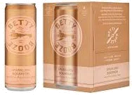 Betty Booze Sparkling Bourbon Peach Honey Mint
