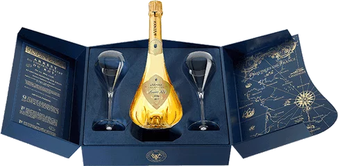 De Venoge Louis XV Gift Set With Glasses