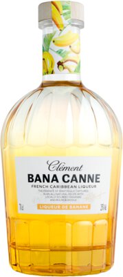 Rhum Clement Bana Canne French Caribbean Liqueur De Banane Martinique 375ml
