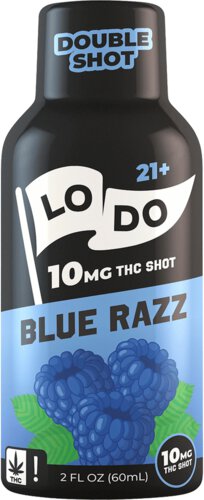 LoDo THC 10mg Blue Razz Mini