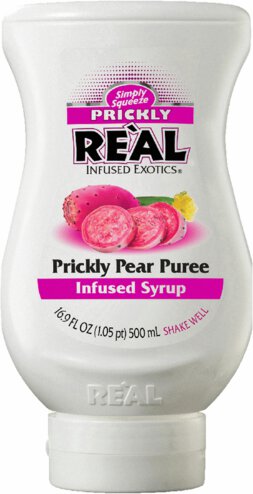 Real Prickly Pear Puree Infused Syrup