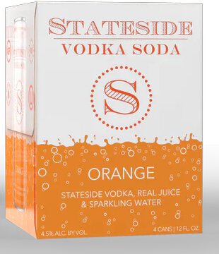 Stateside Urbancraft Orange Flavored Vodka Soda
