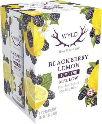 Wyld 10mg THC Blackberry Lemon