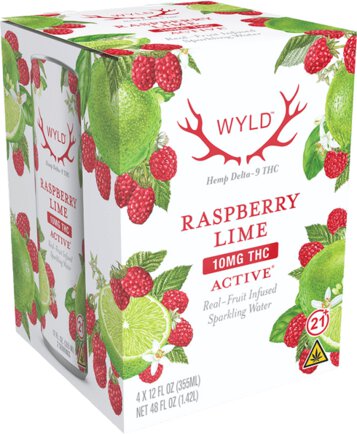 Wyld 10mg THC Raspberry Lime