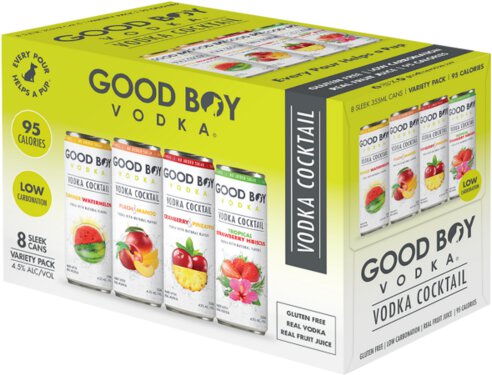 Good Boy Vodka Cocktail Variety Pack