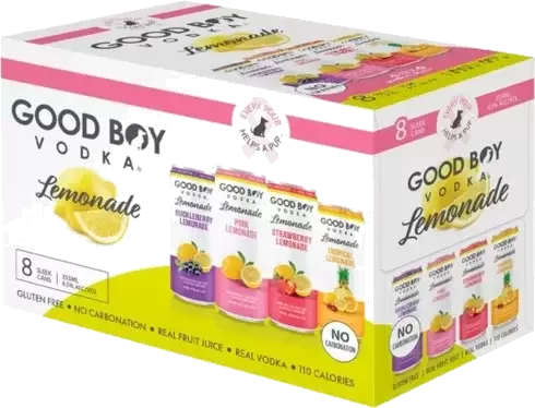 Good Boy Vodka Lemonade Variety Pack