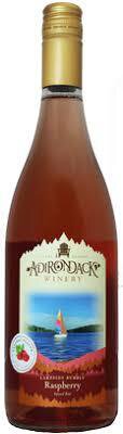 Adirondack Winery Raspberry Bubbly Lake