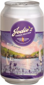Twisted Cow Distillery Jodie's Vodka Seltzer 6% ABV 355mL