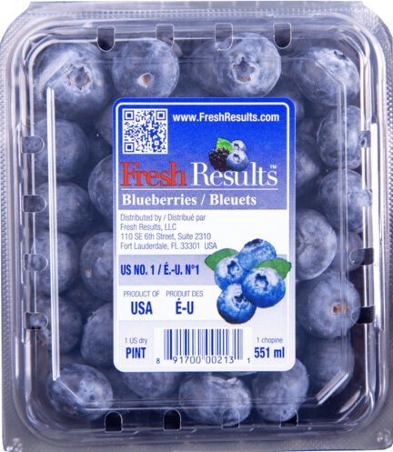 Fresh Results Blueberries