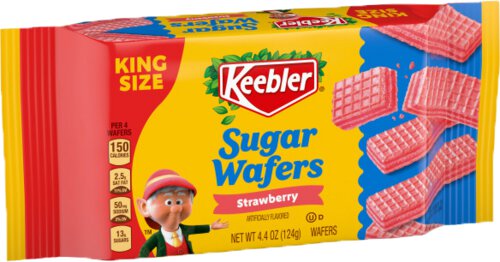 Keebler Sugar Wafers Strawberry