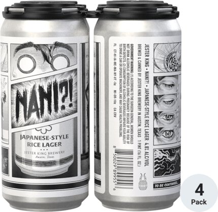 Jester King-Nani Japanese Rice Lager