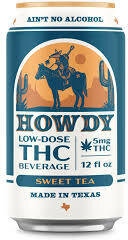 HOWDY THC 5MG SWEET TEA