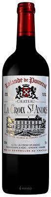 Lalande De Pomerol Chateau La Croix Saint Andre Boredaux