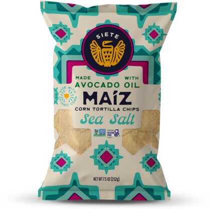 Siete Avacado Oil Maiz Corn Tortila Chips