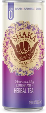 Shaka Passion Orange Guava 12oz Can Herbal Tea