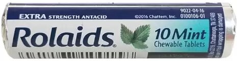 Rolaids Ultra Strength Antacid Mint Chewable Tablets