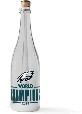 Philadelphia Eagles World Champions Sparklin Wine