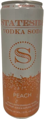 Stateside Vodka Soda Peach