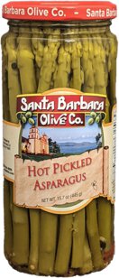 SANTA B HOT PICKLED ASPARAGUS