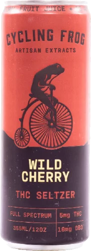 Cycling Frog Wild Cherry 5mg Thc Seltzer