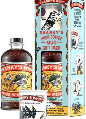 Shankys Whip Irish Coffee Mug Gift Pack