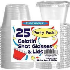 JELLO SHOT CUPS 25CT