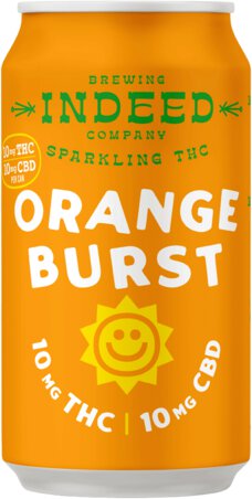 INDEED ORANGE BURST THC+CBD SINGLE