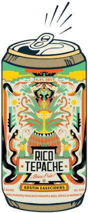 Austin East Rico Tepache Cider 6pk Can