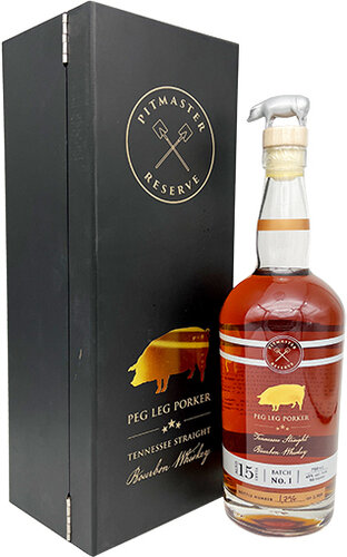 Peg Leg Porker Pitmaster Reserve 15 Year Old Tennessee Straight Bourbon Whiskey