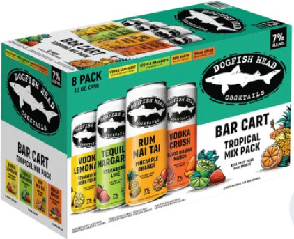 Dogfish Head Bar Cart Tropical Cocktail Variety 8pk