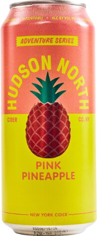 Hudson North Pink Pineapple 16oz 4pk